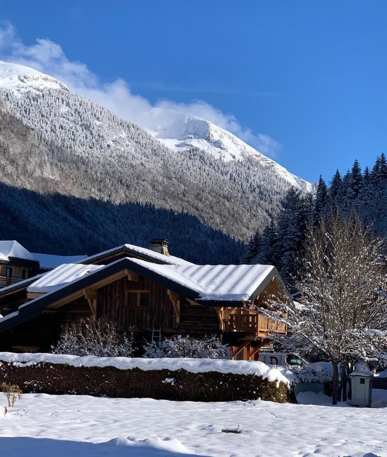 Le Petit Chalet De Montriond Eksteriør bilde
